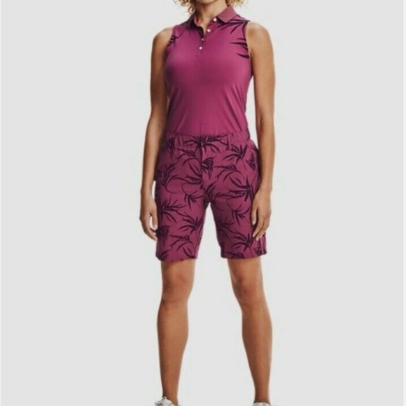 Under Armour Pants - Under Armour Women’s Pink Quartz 9” Golf Shorts